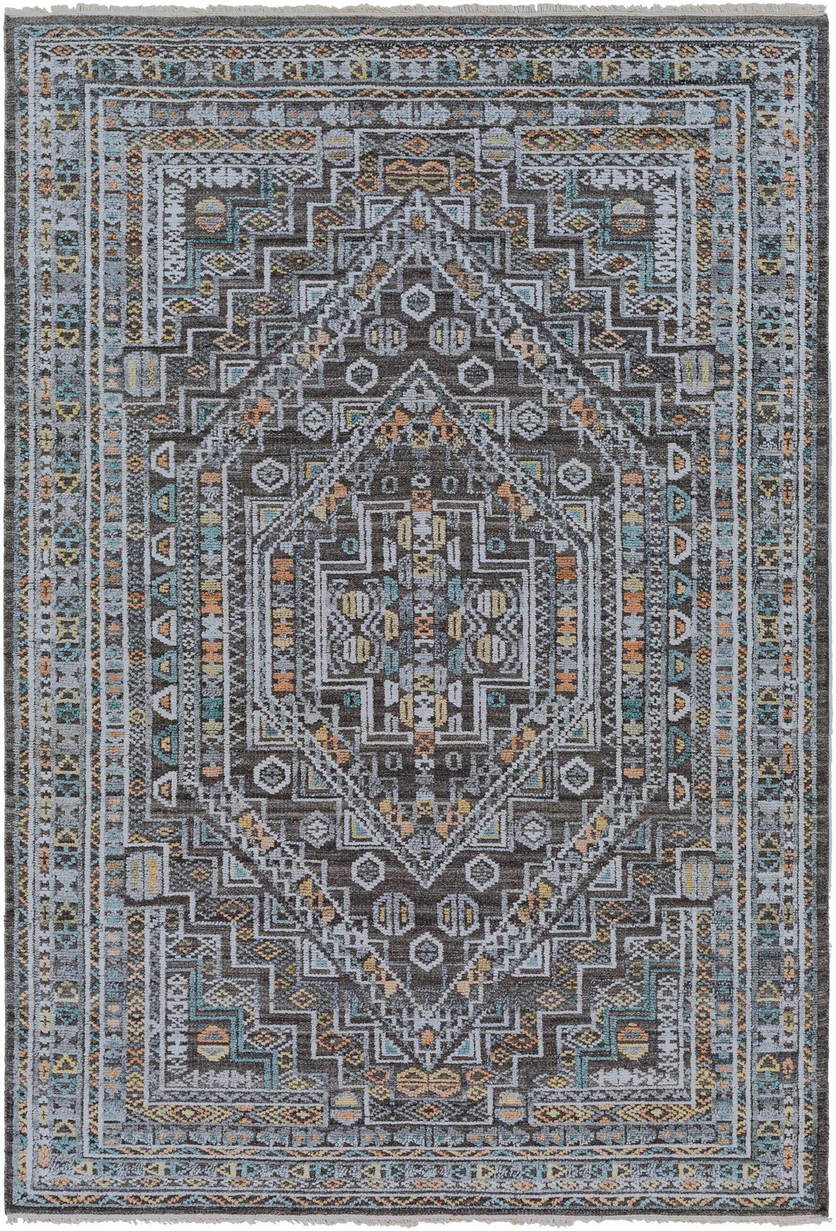 Akle Premium Hand Knotted Wool Area Rug - Clearance