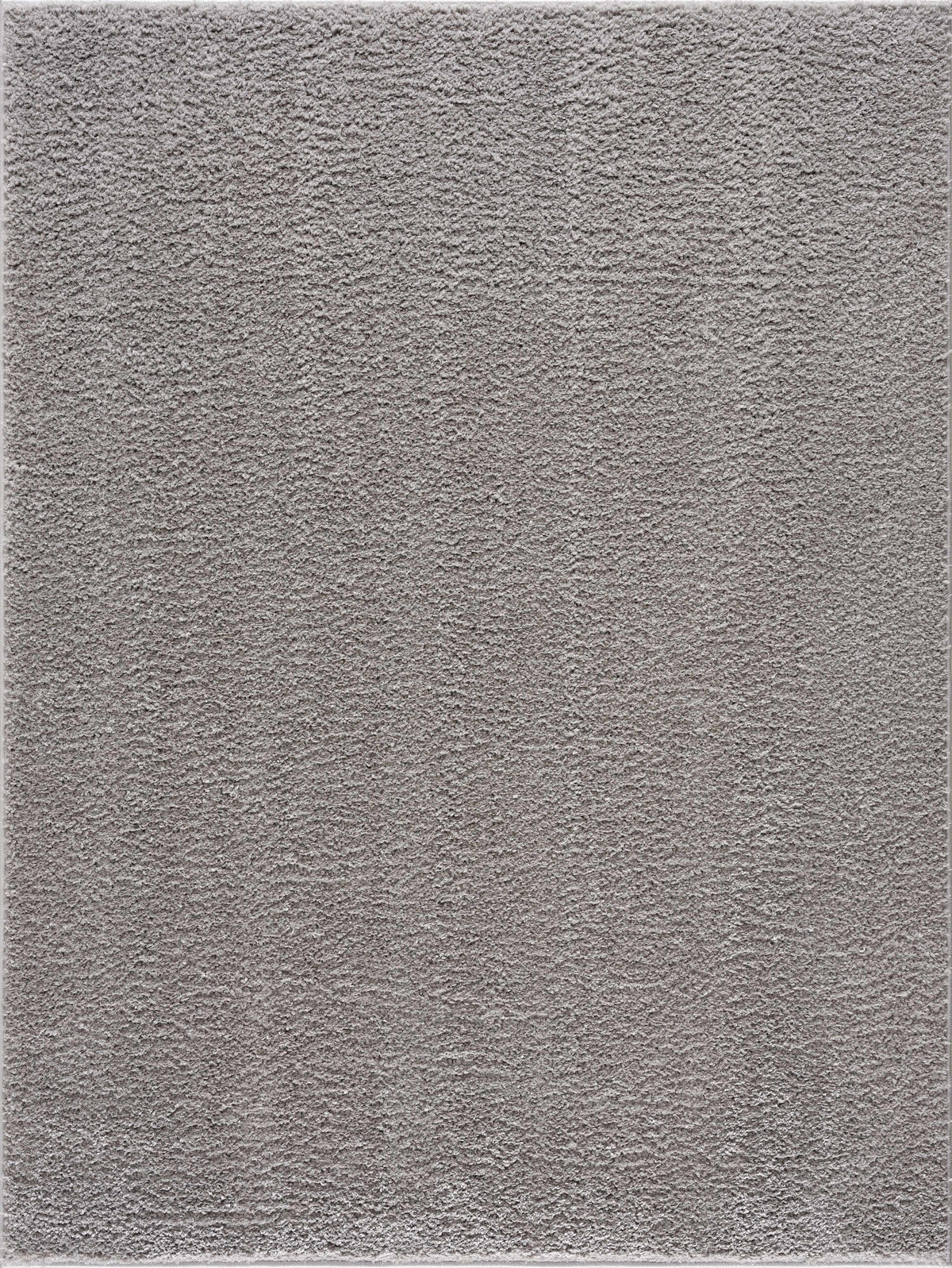 Judy Solid Gray Washable Shag Rug - Clearance
