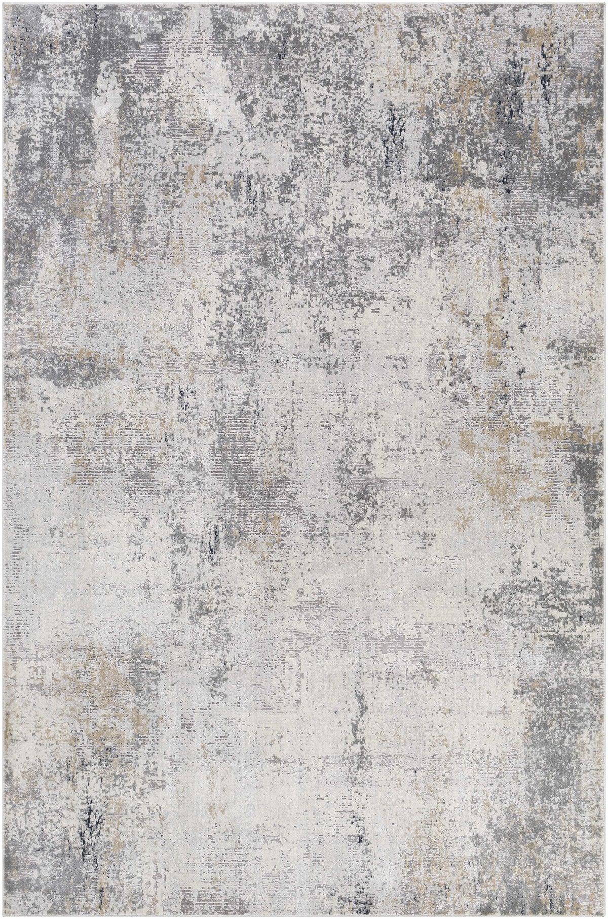 Baranduda Abstract Gray Luxe Rug