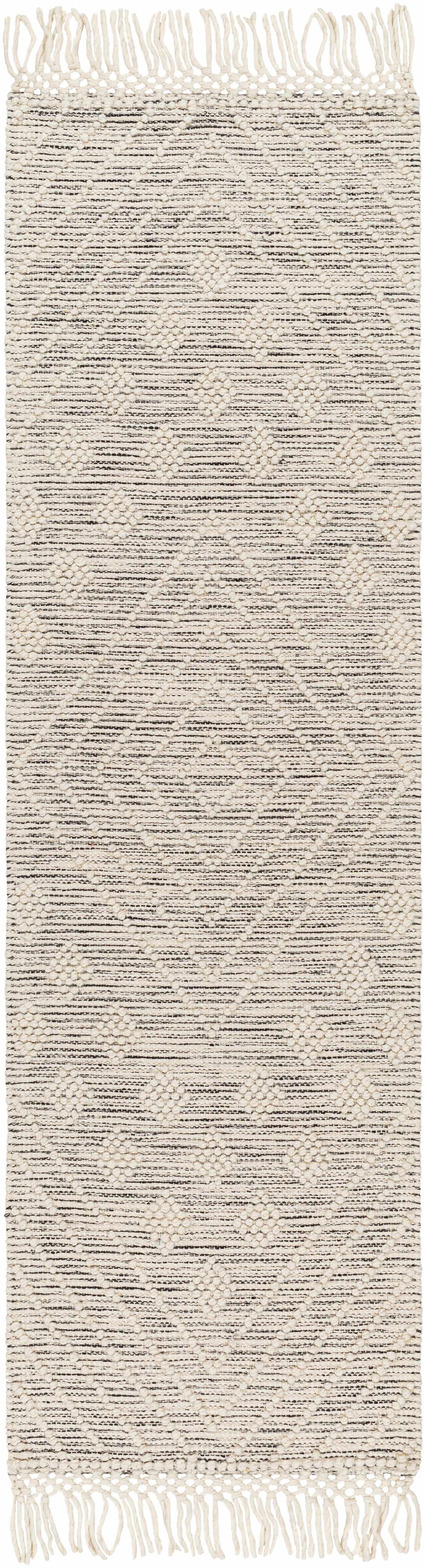 Dama Wool Rug with Tassels - Clearance