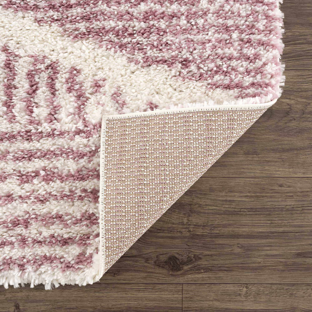 Trunding Plush in Pink Area Rug