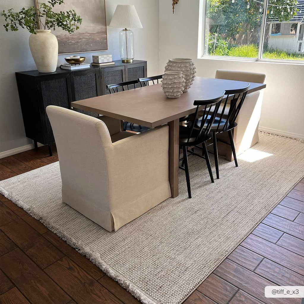 Terra Weave Sahara Beige Farmhouse Rug