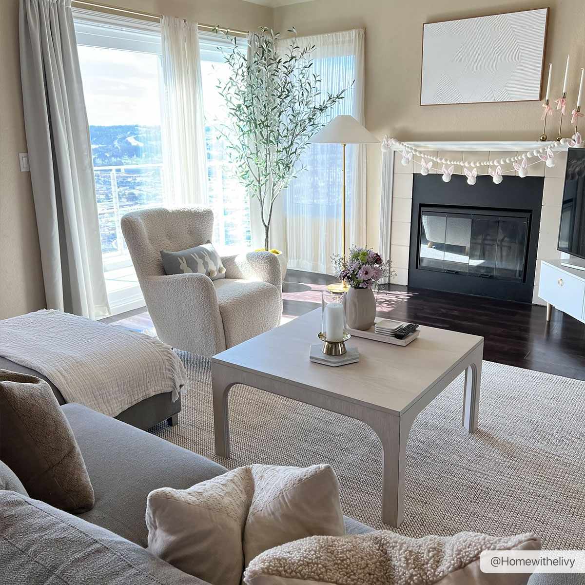 Terra Weave Sahara Beige Farmhouse Rug