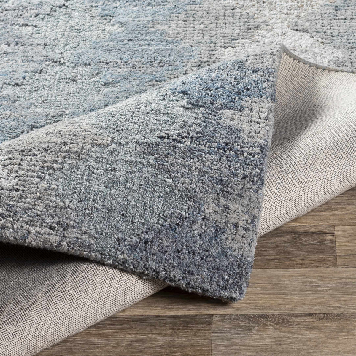 Hale Gray&Slate Diamonds Wool&Viscose Rug - Clearance