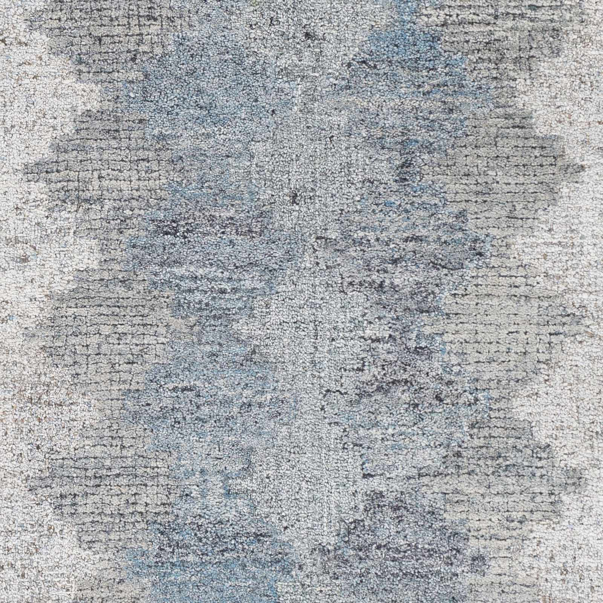 Hale Gray&Slate Diamonds Wool&Viscose Rug - Clearance