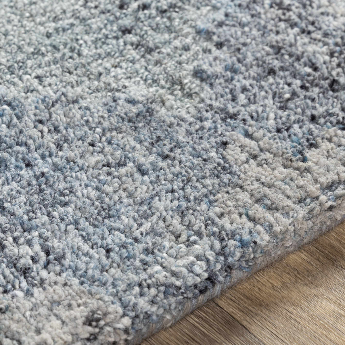 Hale Gray&Slate Diamonds Wool&Viscose Rug - Clearance