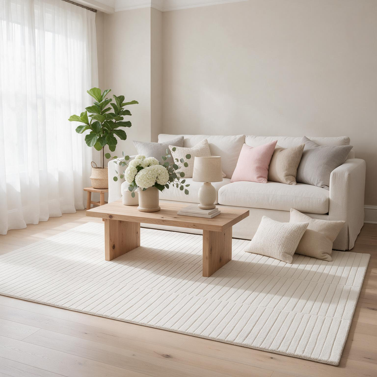 Aelius Handmade Wool Rug - Clearance