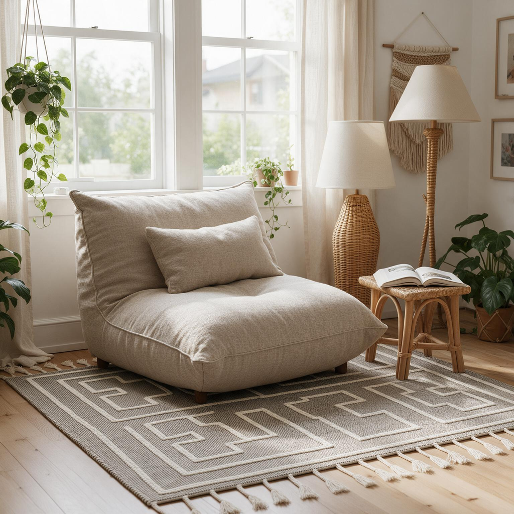 Azra Tasseled Jute&Wool Rug - Clearance