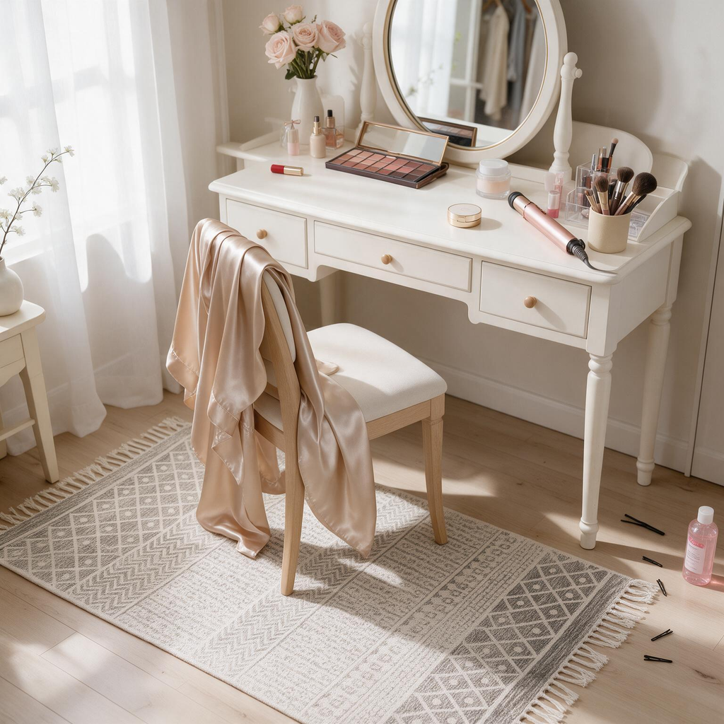Valyermo Beige Hand Woven Cotton Rug - Clearance
