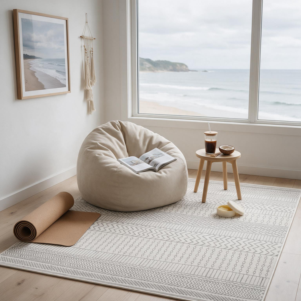 Lascassas Neutral Area Rug