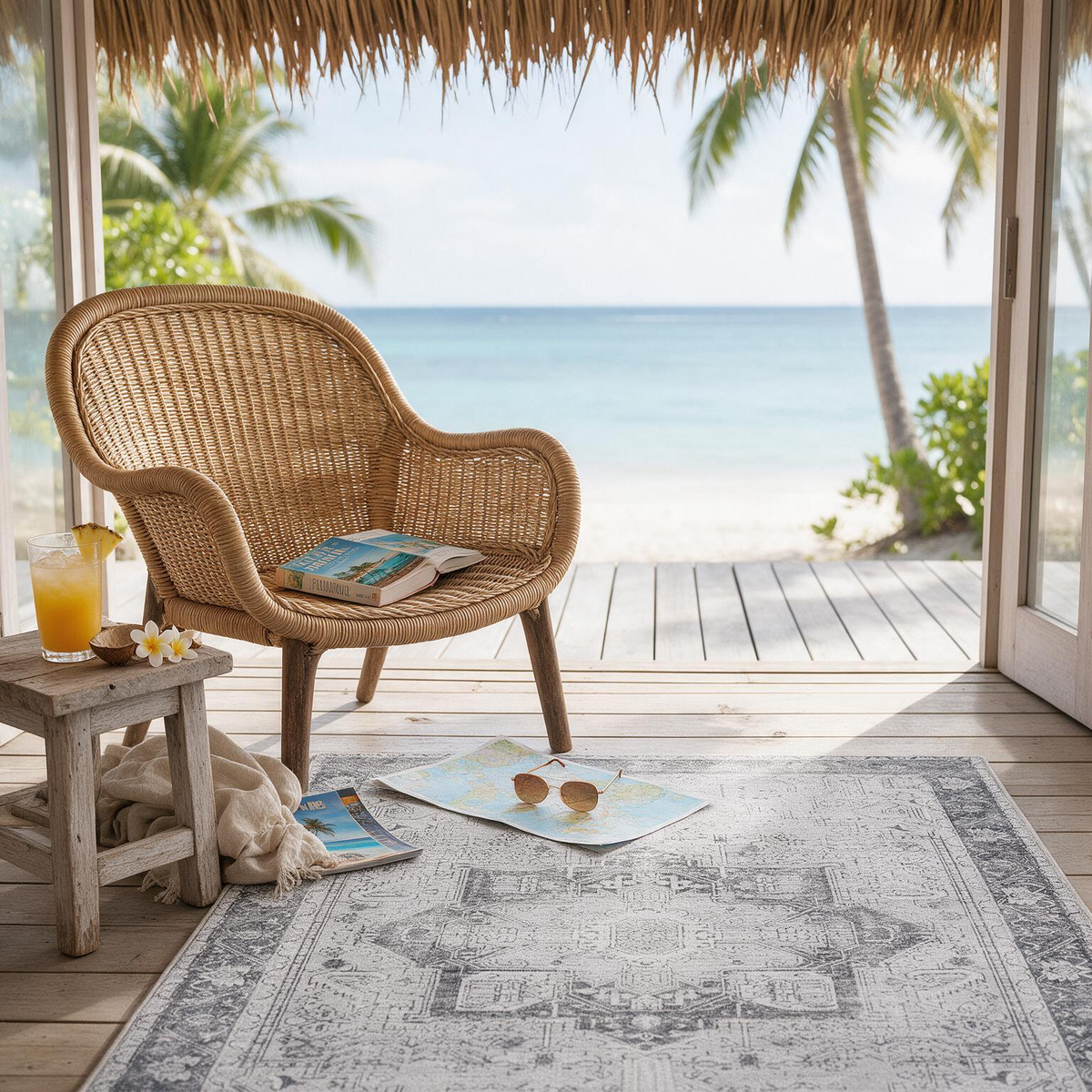 Kyan Washable Runner / Area Rug