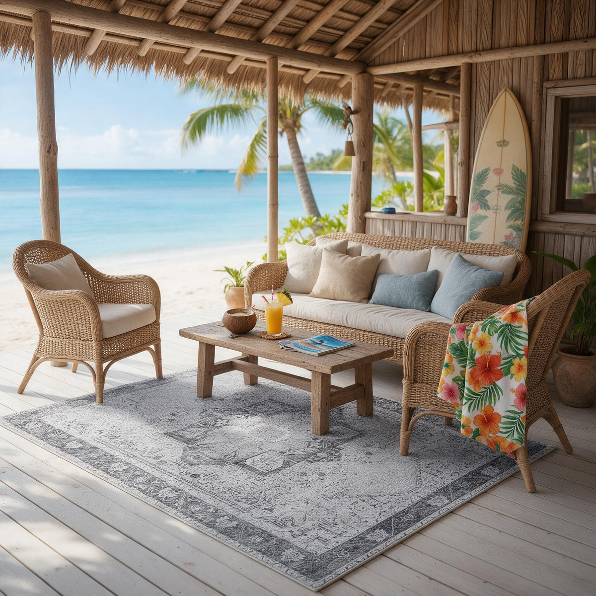 Kyan Washable Runner / Area Rug