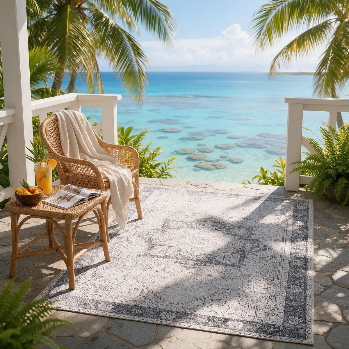 Kyan Washable Runner / Area Rug