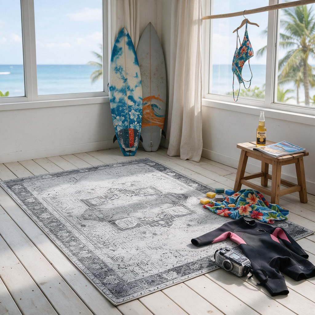 Kyan Washable Runner / Area Rug