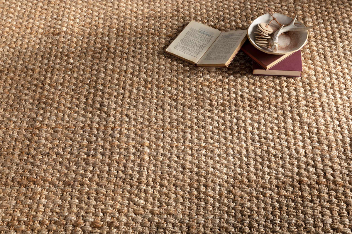 Sunfolk Braidsong Tan Farmhouse Rug