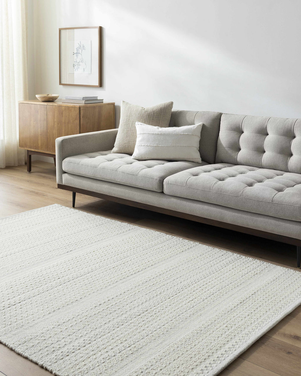 Kendi Light Slate Area Rug - Clearance