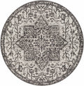 Charcoal Kilmacolm Indoor & Outdoor Area Rug - Clearance