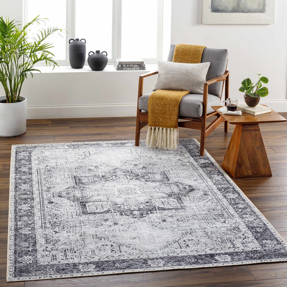 Kyan Washable Runner / Area Rug