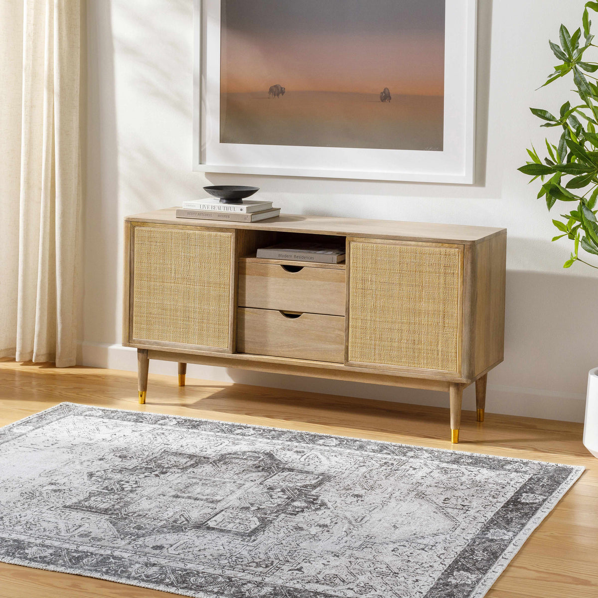 Kyan Washable Runner / Area Rug