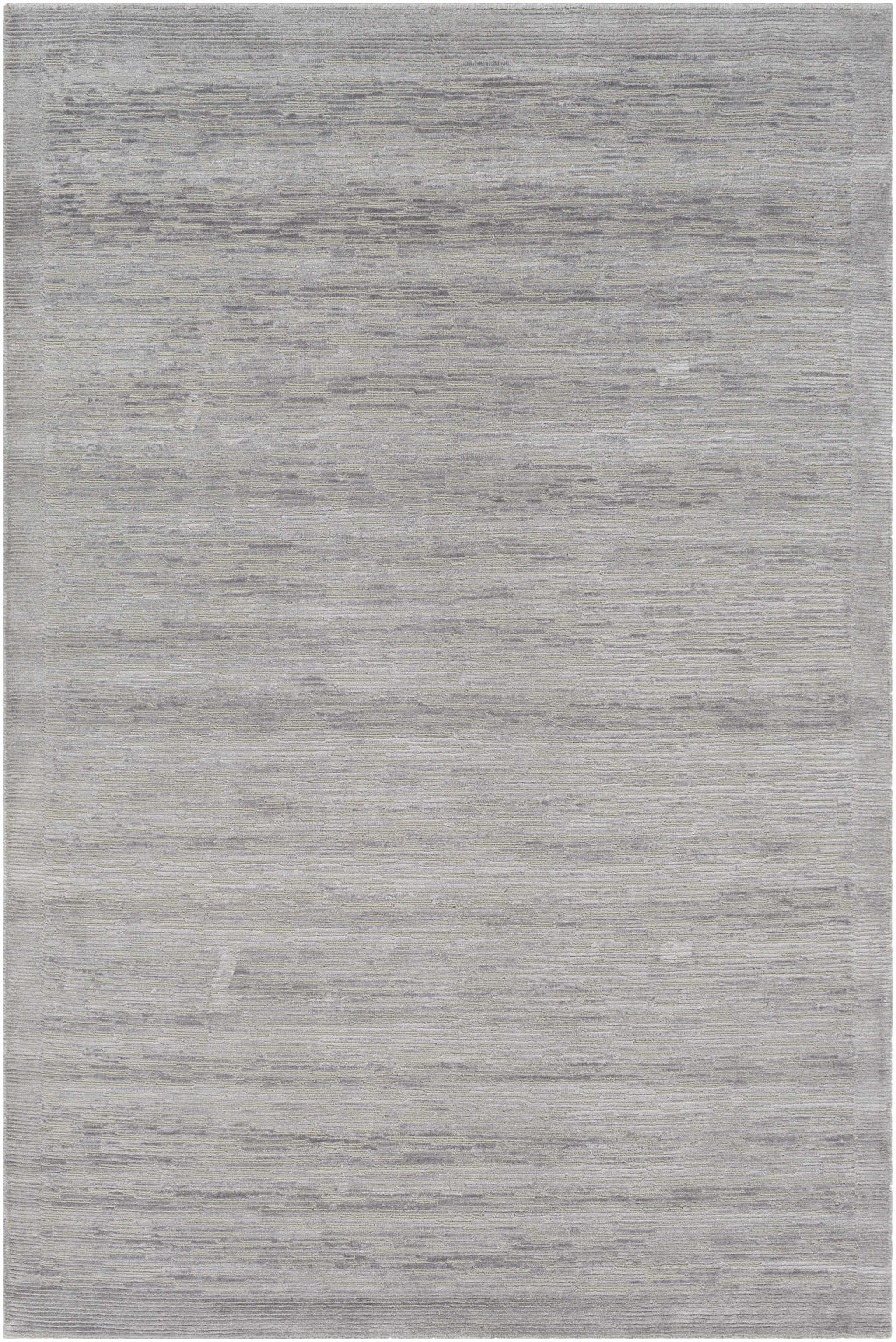 Mardi Silver Premium Wool&Silk Area Rug - Clearance
