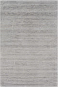 Mardi Silver Premium Wool&Silk Area Rug - Clearance