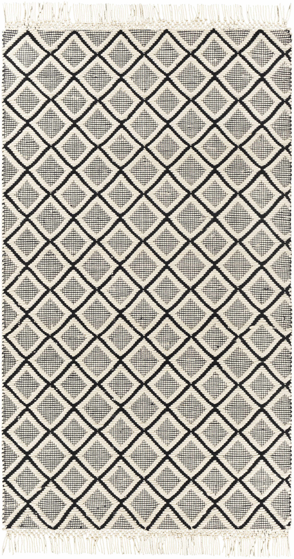 Maria Textured Hand Woven Wool Rug - Clearance