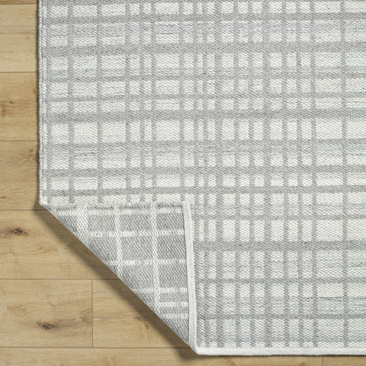 Nissa Light Gray Area Rug - Clearance