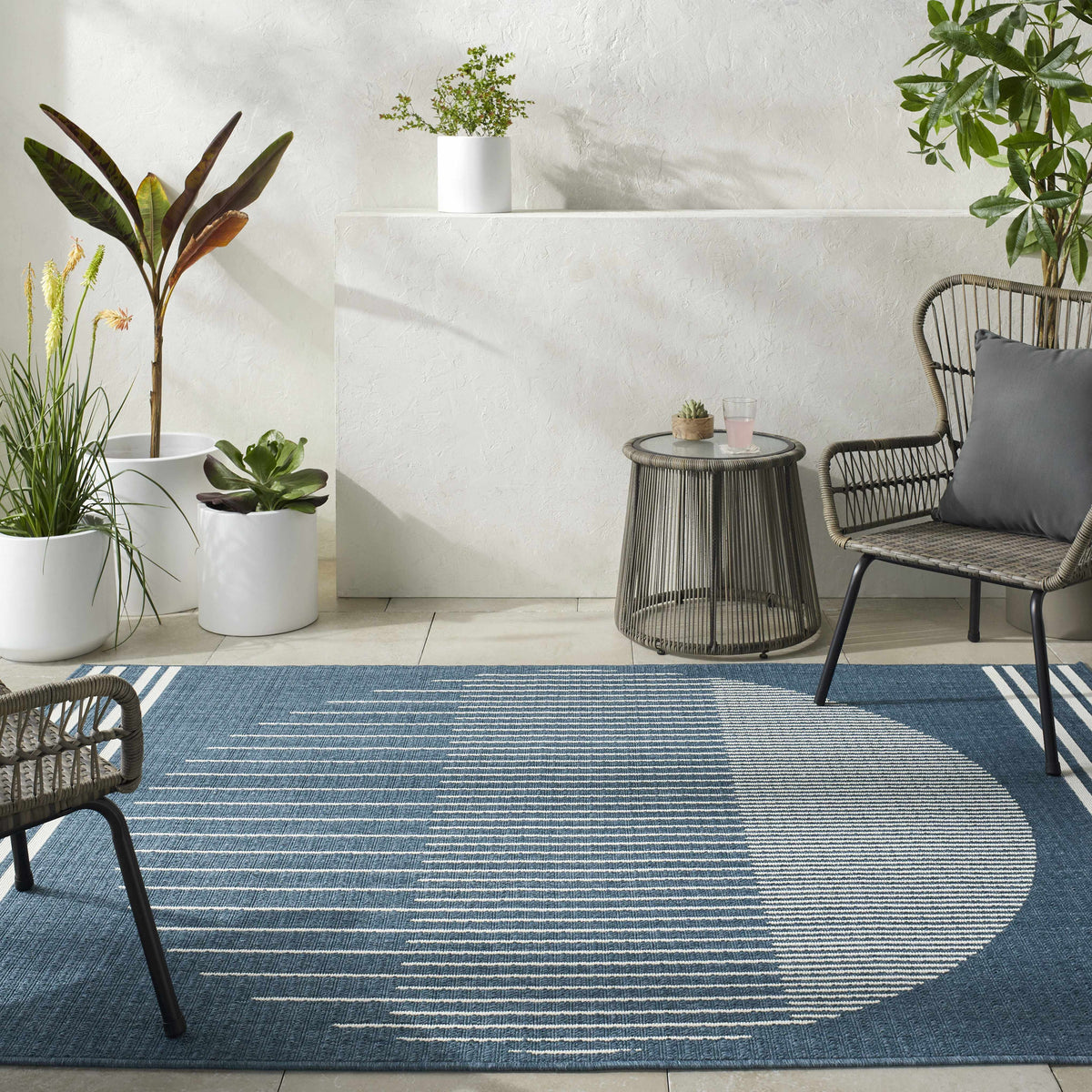 Nabil Outdoor Area Rug - Clearance