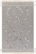 Needville Gray High-Low Rug - Clearance