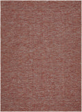 Nuela Burgundy Outdoor Area Rug - Clearance