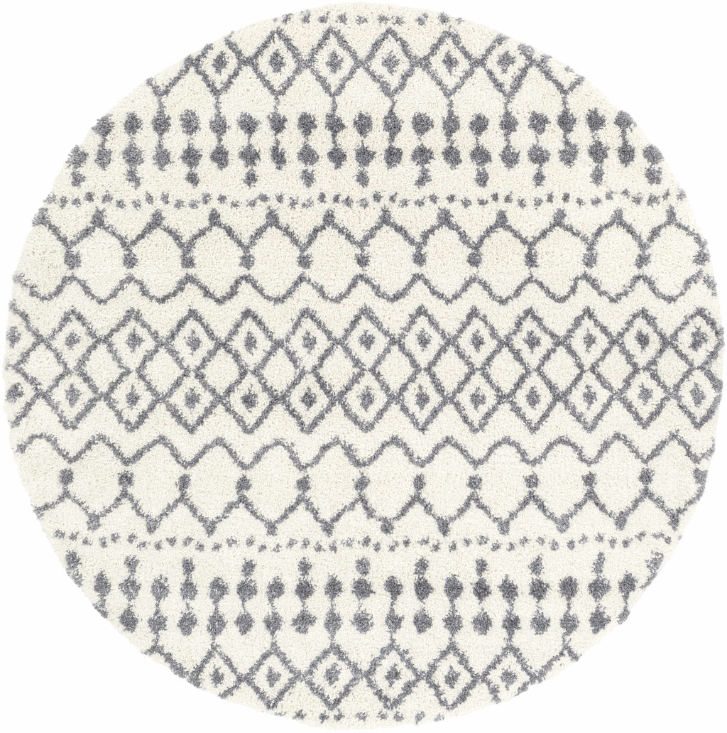 White Gray Navassa Rug - Clearance