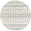 White Gray Navassa Rug - Clearance