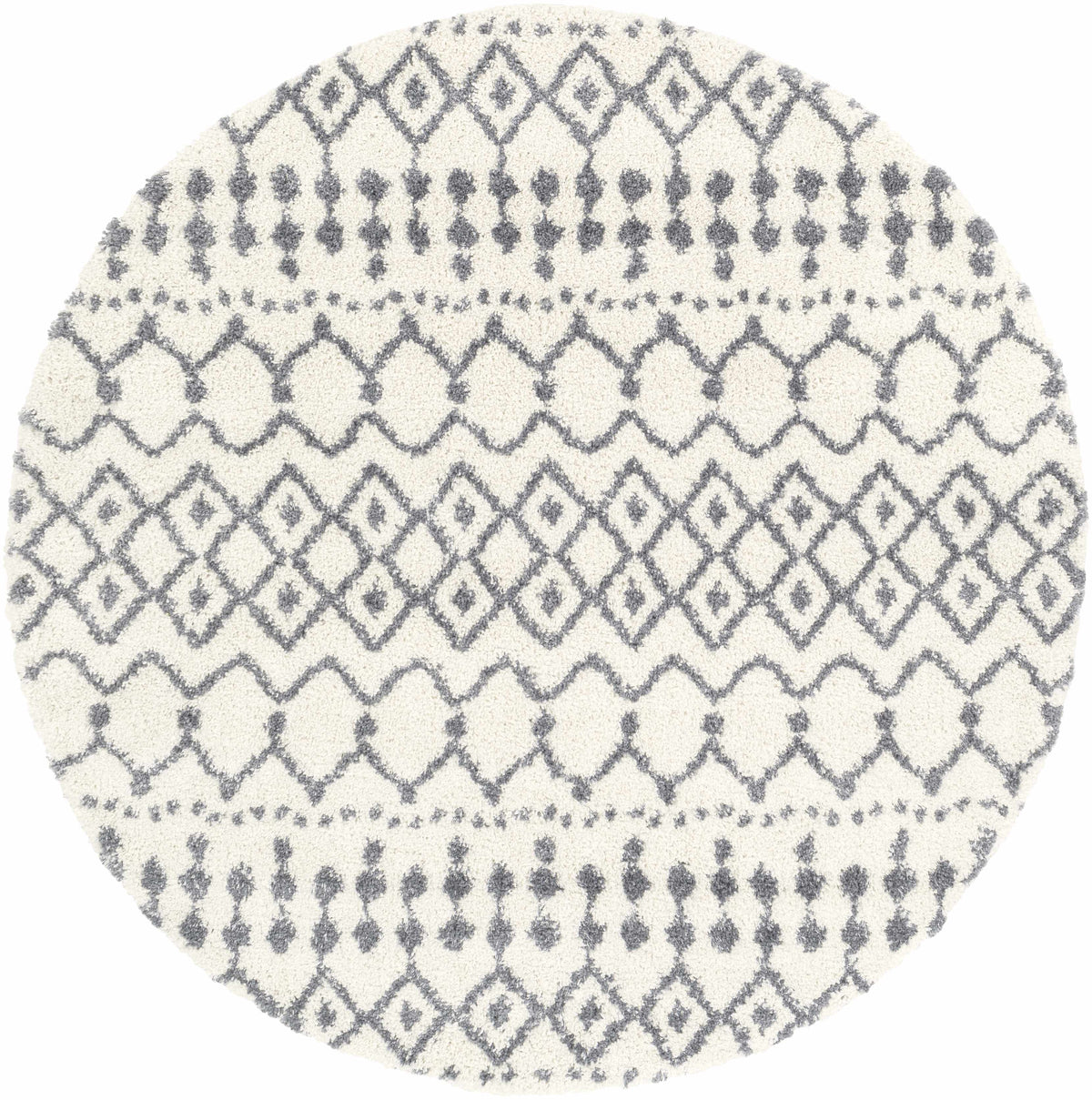 White Gray Navassa Rug - Clearance