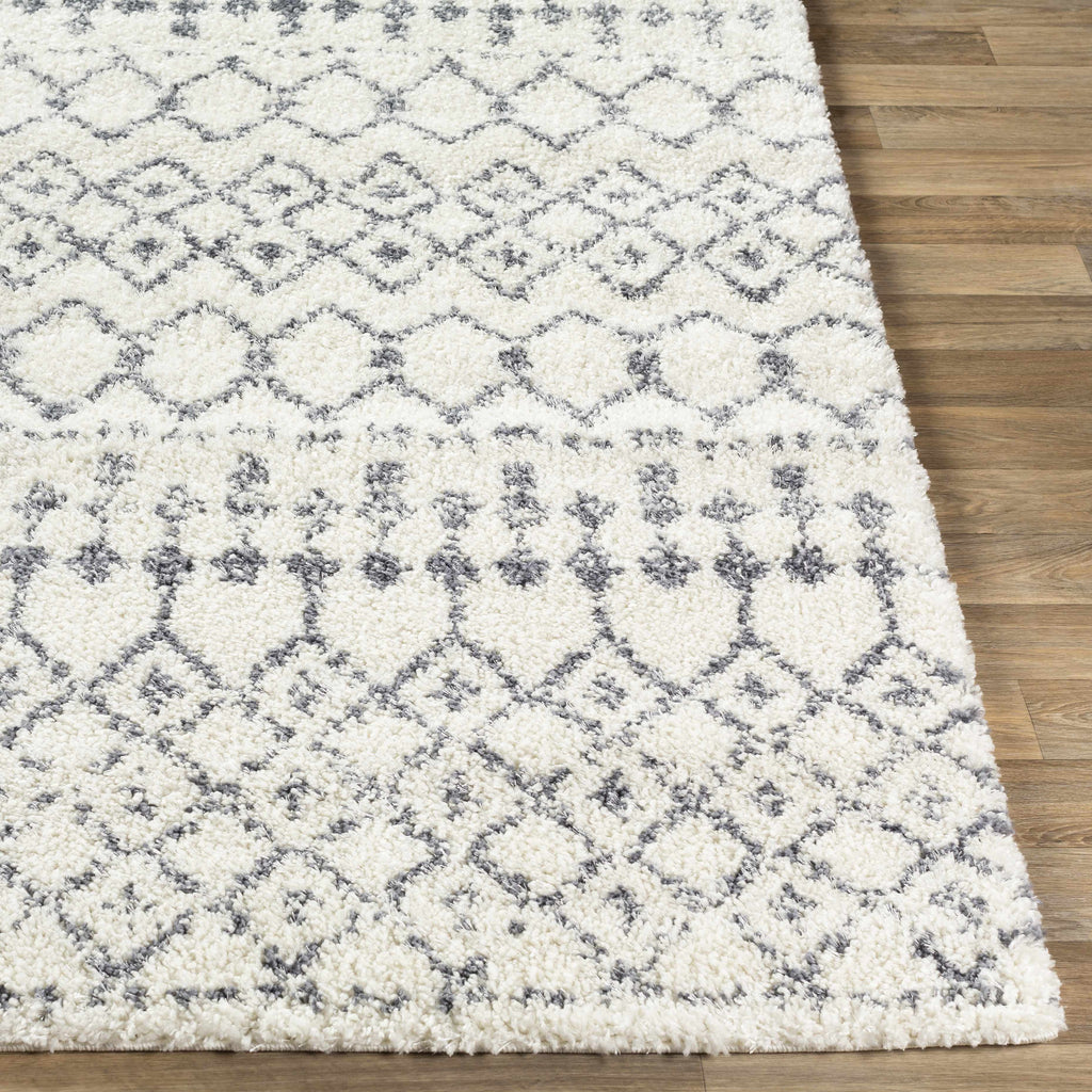 White Gray Navassa Rug - Clearance