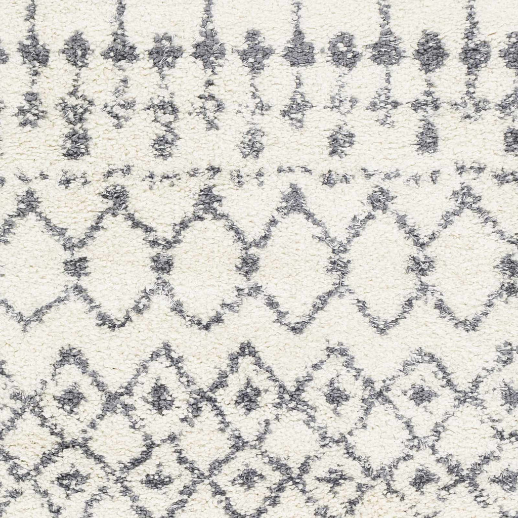White Gray Navassa Rug - Clearance
