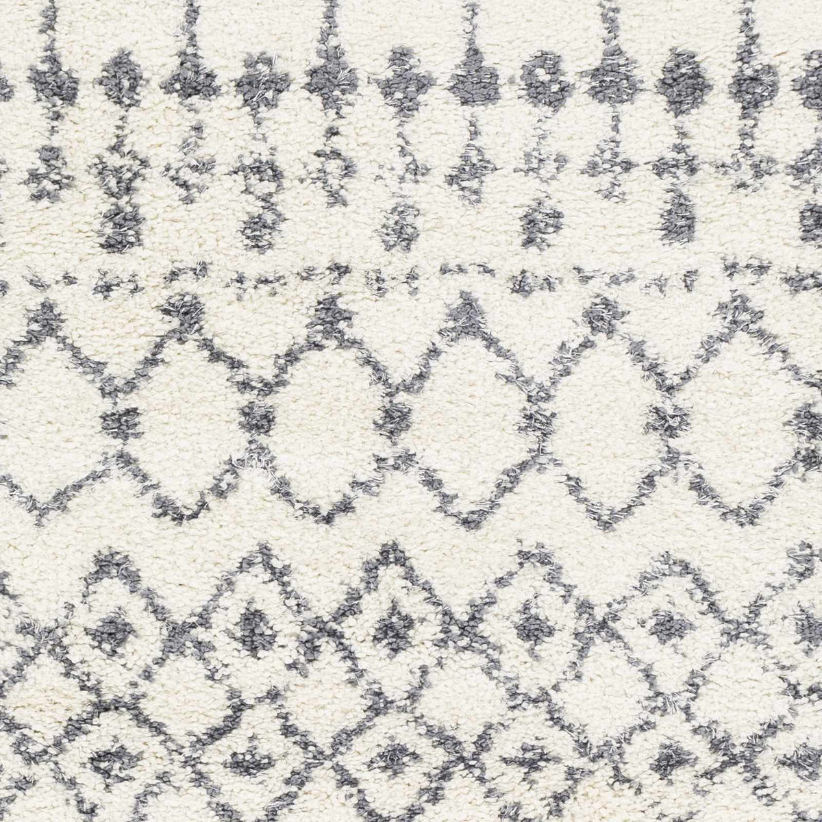 White Gray Navassa Rug - Clearance