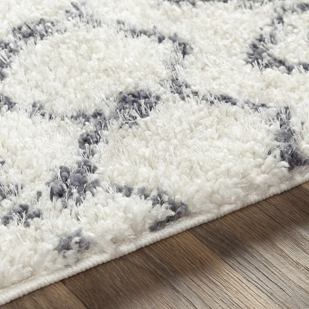 White Gray Navassa Rug - Clearance