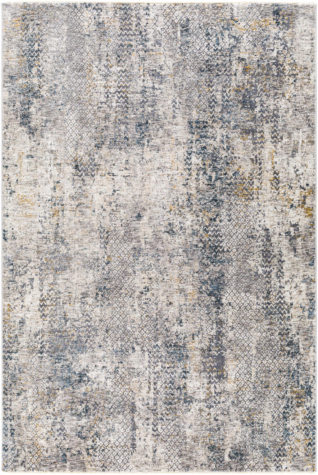 Odell Abstract Luxe Fringe Rug