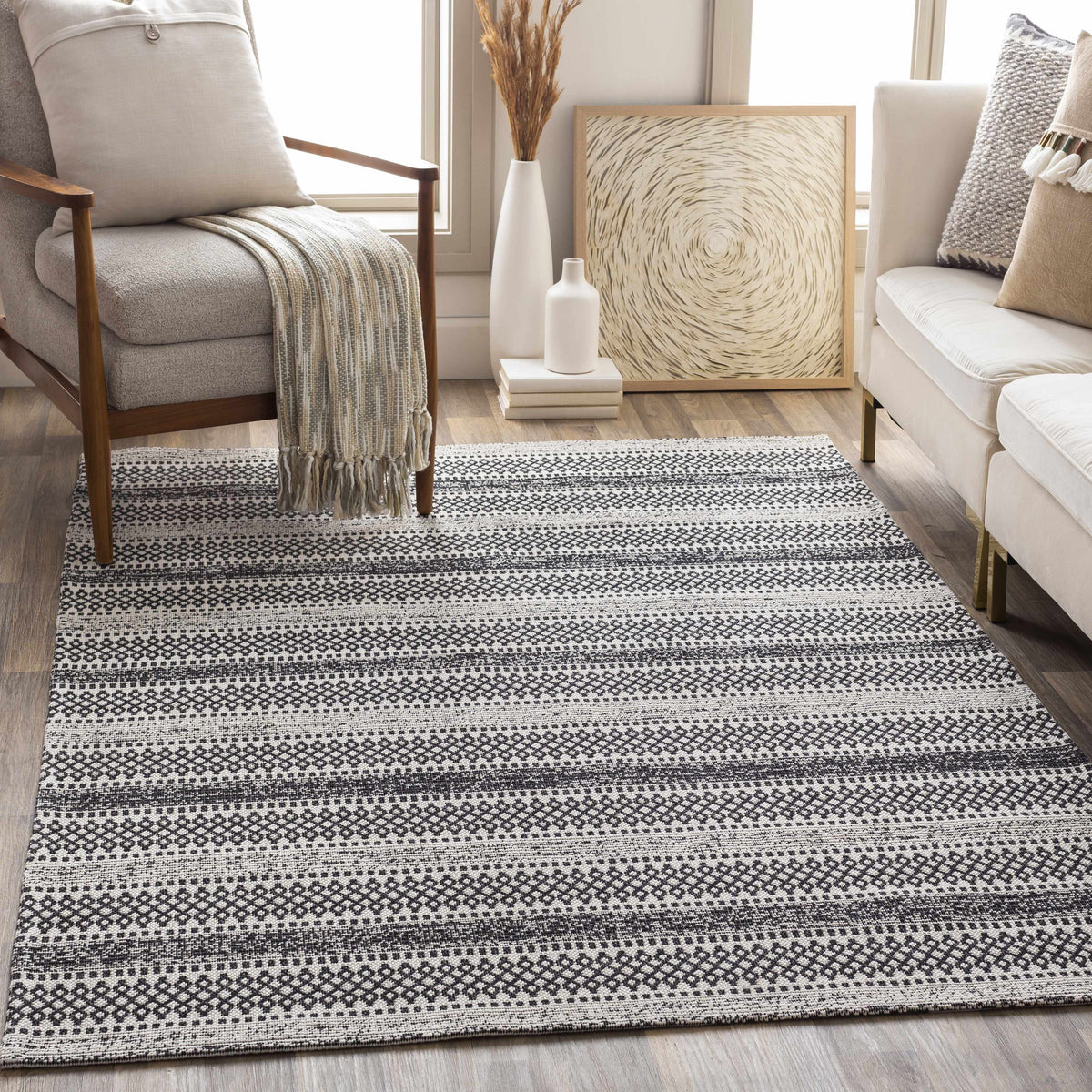 Planada Washable Area Rug - Clearance