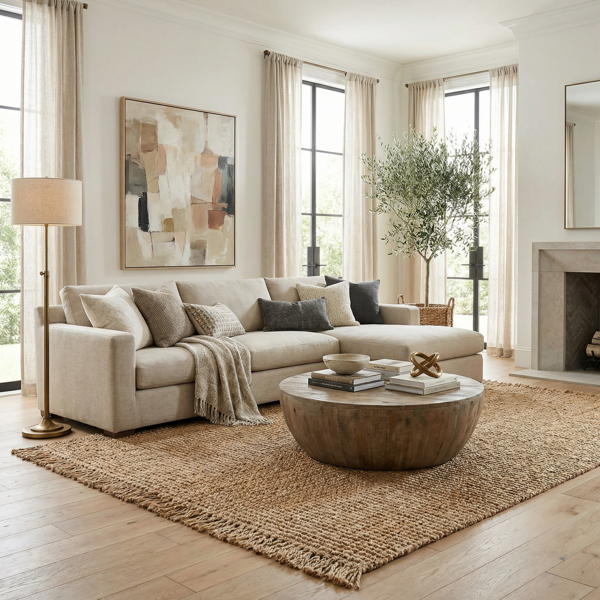 Sorelle Amara Light Brown Traditional Rug