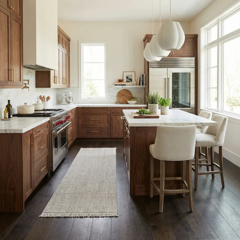 Terra Weave Meadow Cream Farmhouse Rug