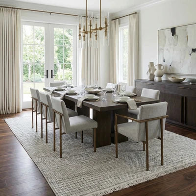 Terra Weave Meadow Cream Farmhouse Rug