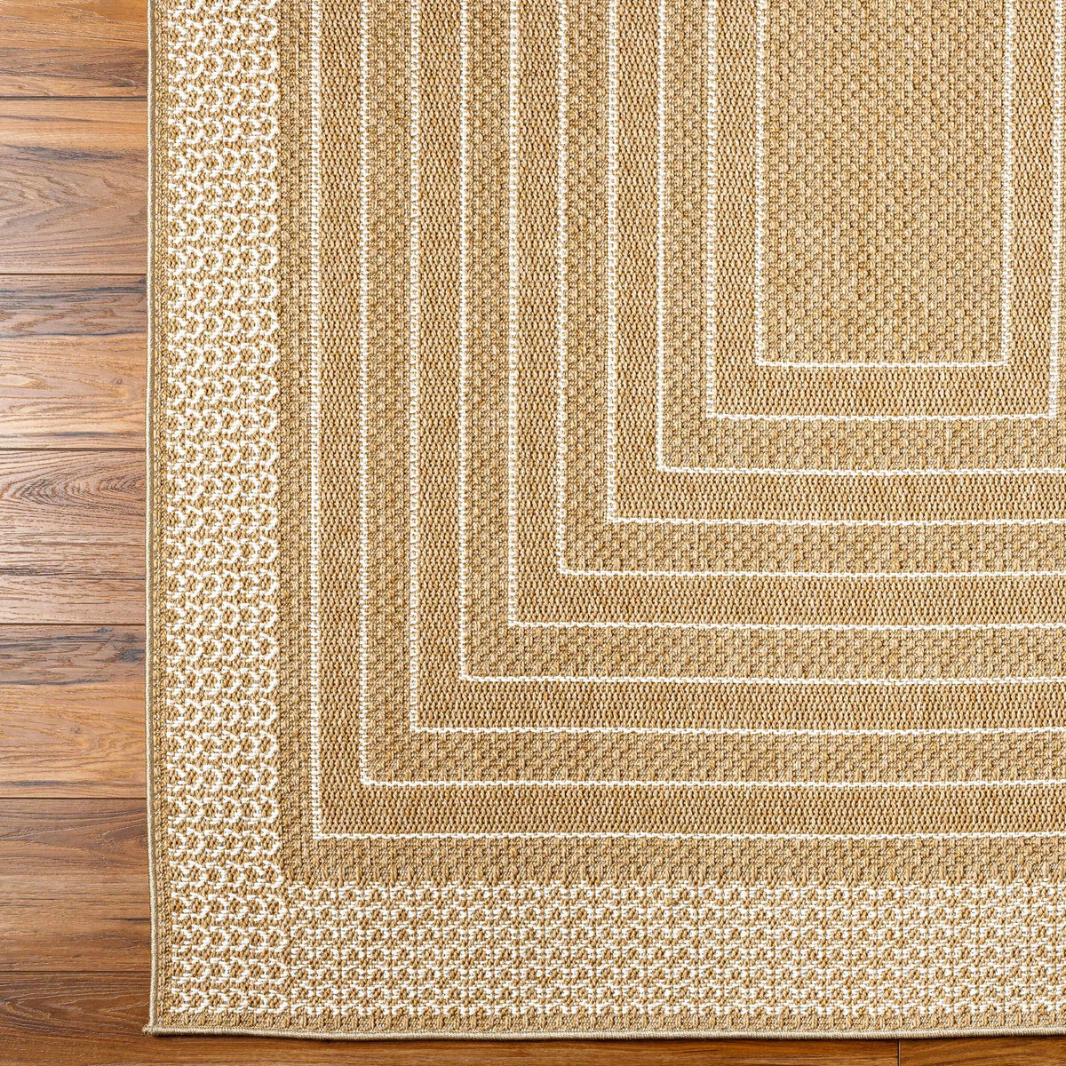 Mopsa Tan Outdoor Area Rug - Clearance