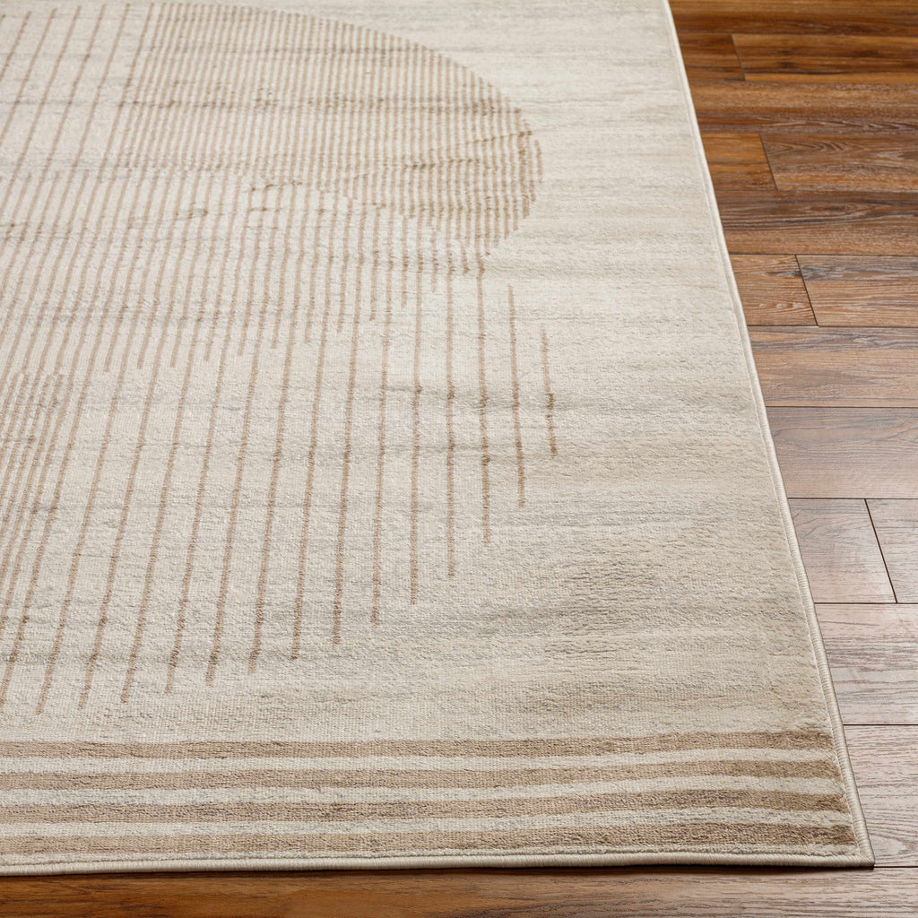 Zeke Geometric Nutmeg Rug - Clearance