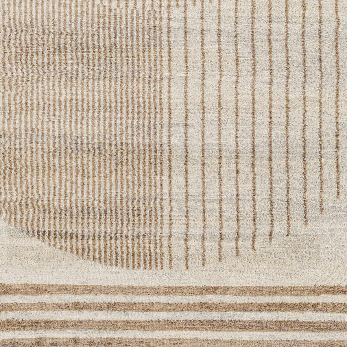 Zeke Geometric Nutmeg Rug - Clearance