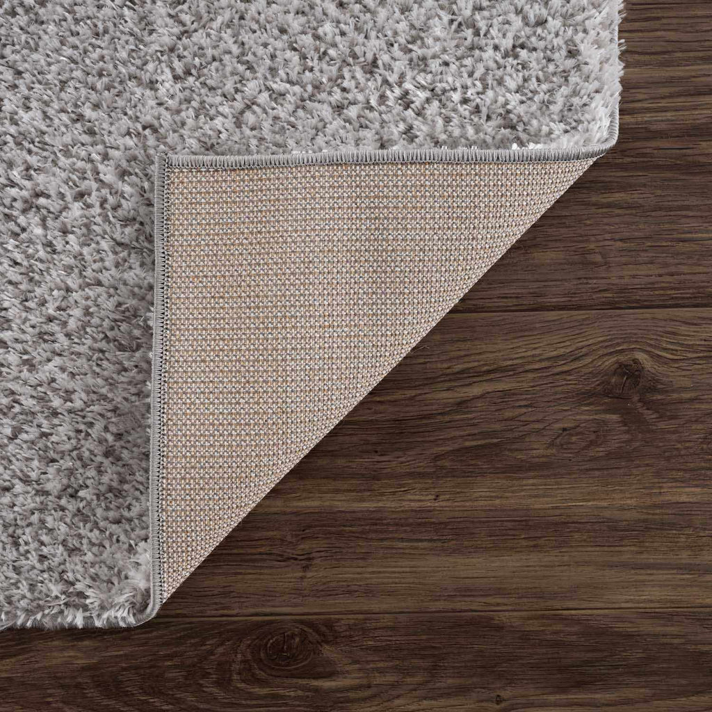 Lunaro Gray Subtle Wavy Abstract Modern Minimalist Polyester Machine Woven Area Rug