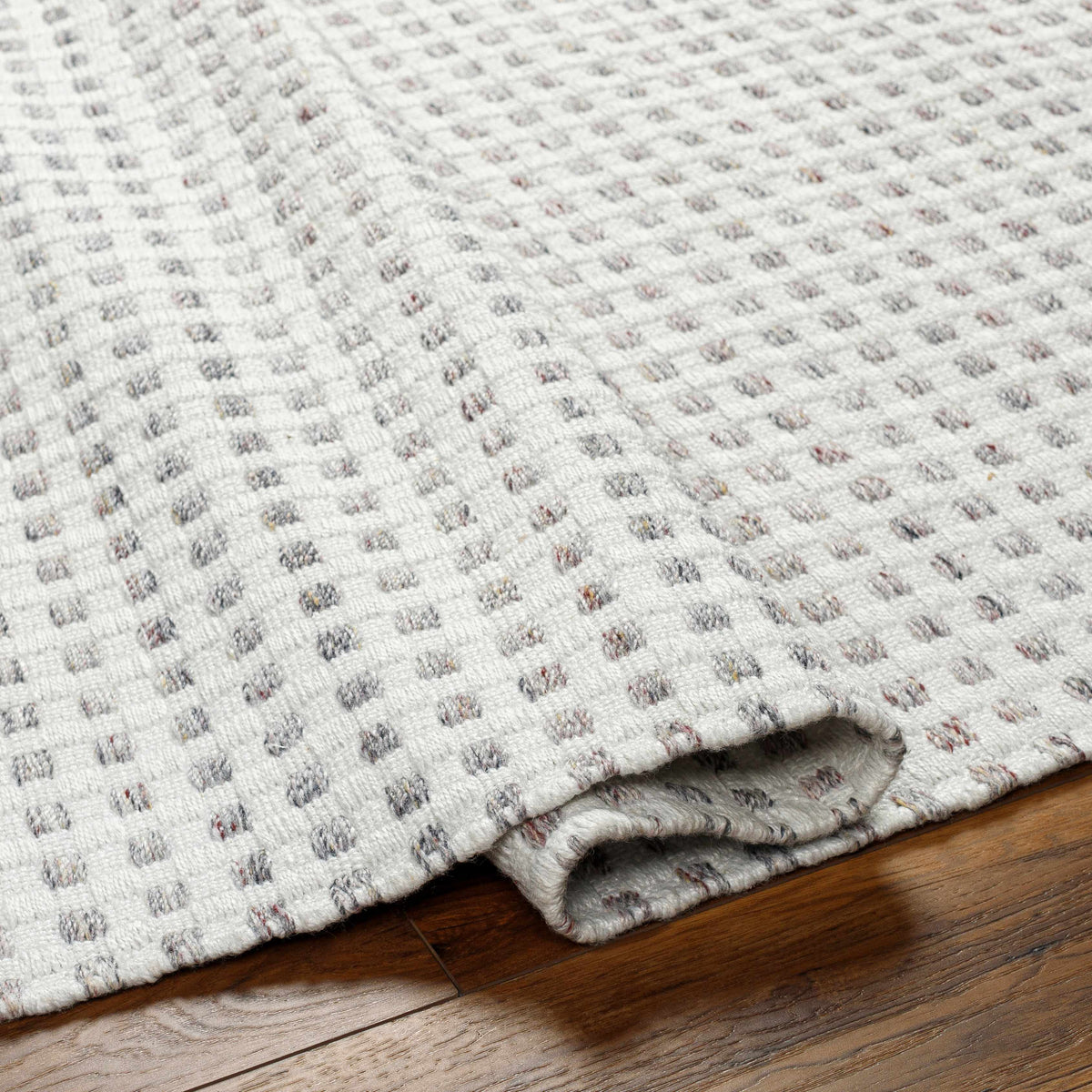 Bence Cream & Gray Area Rug - Clearance