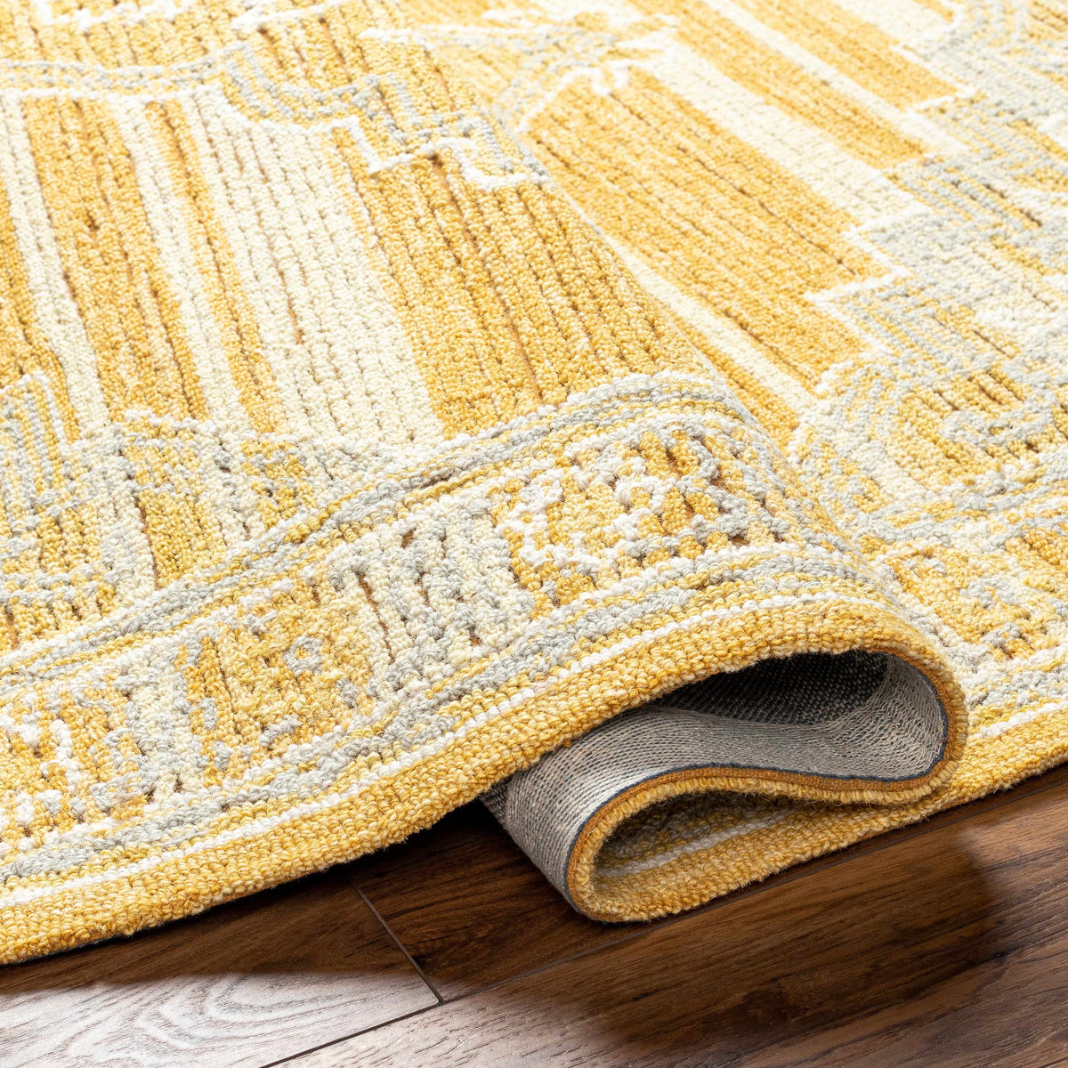 Nani Camel Wool Blend Area Rug - Clearance