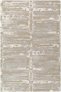 Kadin Gray Abstract Area Rug - Clearance