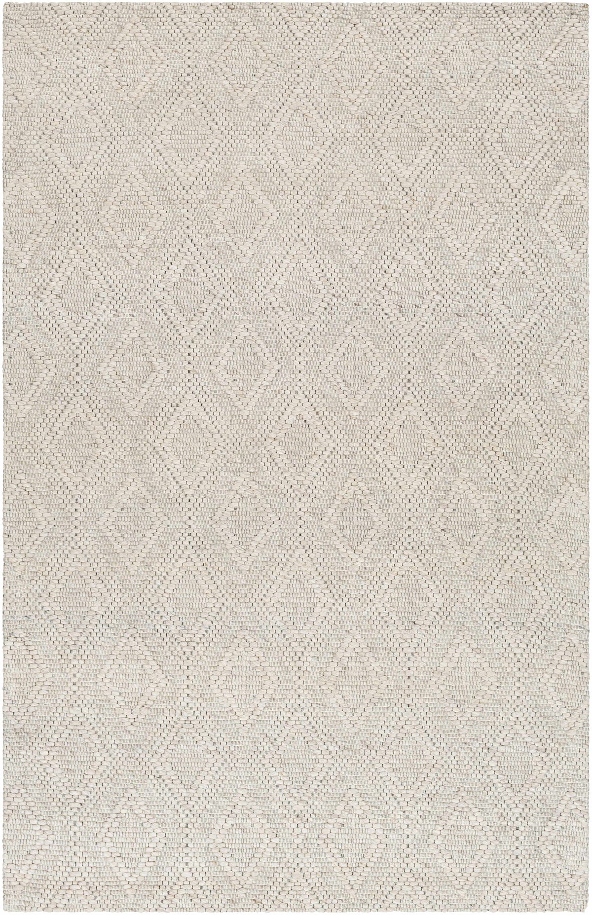 Kasib Beige Hand Woven Area Rug - Clearance